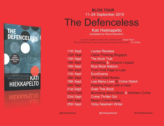 Defenceless Blog Tour