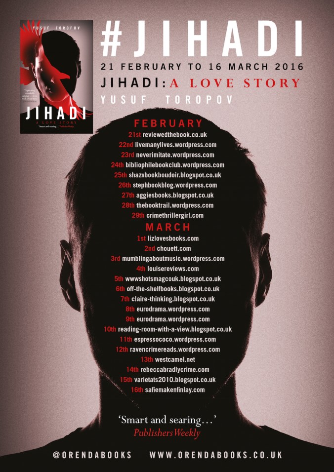 JIHADI Blog tour Banner